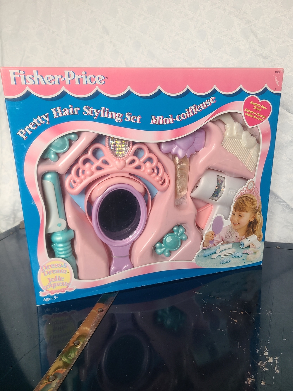 Fisher-Price Vintage 1994 Pretty Hair Styling Set NIB